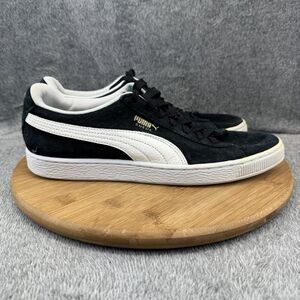 Puma Suede Classic Shoes Mens Size 11 Black White 365362 01 Low Top Sneakers